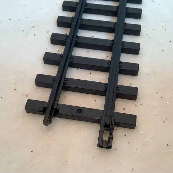 New Bright Santa's Christmas Express Train 1986 Replacement Straight Track Vntg - Picture 2 of 5